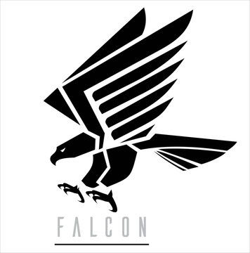 Black Falcon.Attacking Falcon.