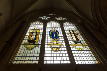 stained glass in chichester cathedral