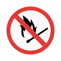 Attention sign vector illustration