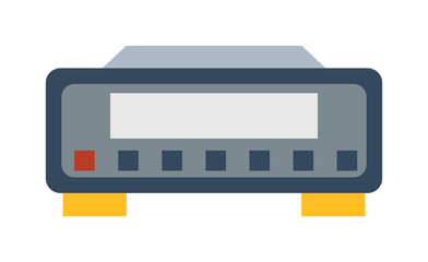 Web icon shop scale, weigh measurement. Isollated scales weighing equilibrium weight balance. Freedom industry scale tool vector instrument. Scale for technology design