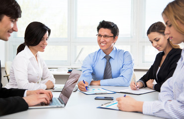 Fototapeta premium Group of business people