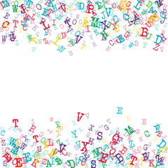 Alphabet Background color