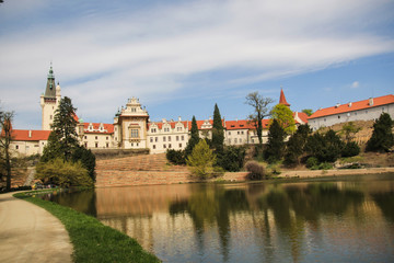 Obraz premium Park Pruhonice near Prague