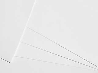 White paper texture close up