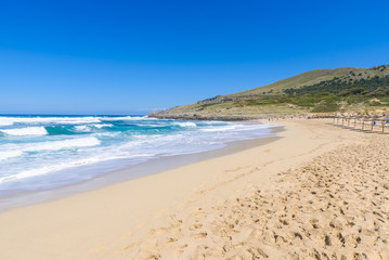 Cala Mesquida - beautiful beach of island Mallorca, Spain