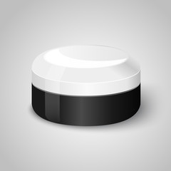 Cosmetic bottle for cream