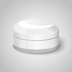 Cosmetic bottle for cream