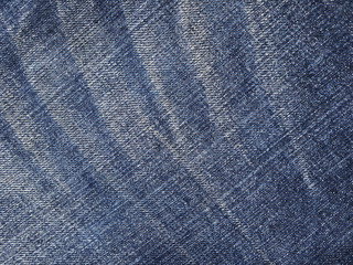 Jeans fabric plain surface background, denim textile texture