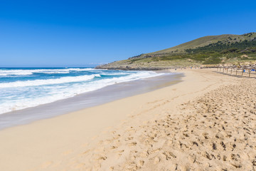 Cala Mesquida - beautiful beach of island Mallorca, Spain