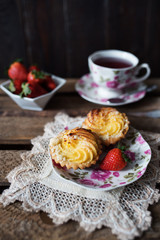 Sweet and delicious cake
