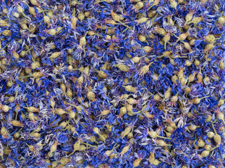 raw materials dried flowers cornflowers