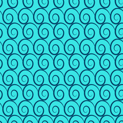 Wave geometric seamless pattern 25.07