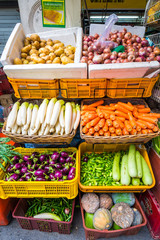 Fresh Fruits and Vegetables at Little India City Market