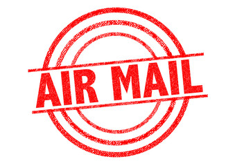 AIR MAIL Rubber Stamp