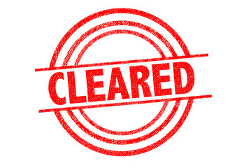 CLEARED Rubber Stamp © chrisdorney