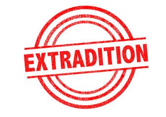 EXTRADITION Rubber Stamp