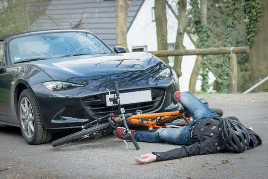 fahrradunfall mit verletzter person