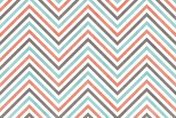 Watercolor pink, blue and grey stripes background, chevron.