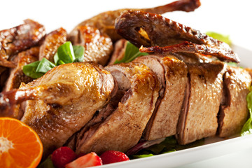 Roast Stuffed Duck
