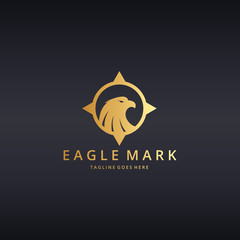 Eagle logo template.