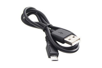 Fototapeta premium USB cable Micro