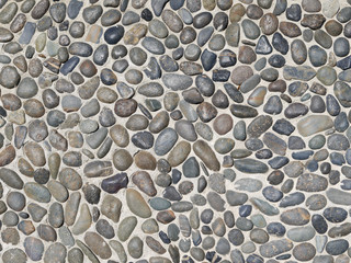 Massage stone walkway texture