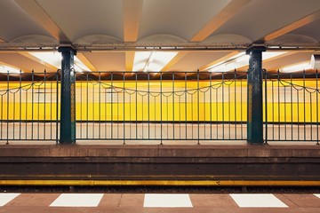 Traffic in subway