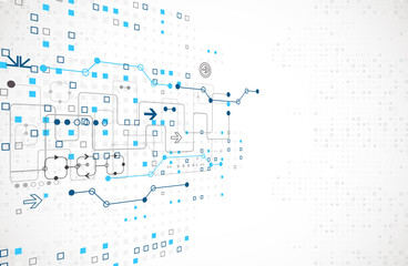 Structure pattern technology backdrop.