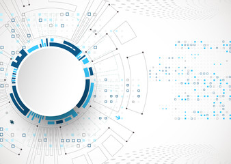 Abstract technological background.