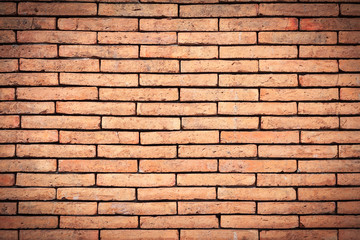 Brick wall texture pattern and background for interior or exterior design with copy space for text or image.