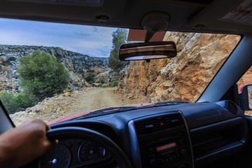 Off- road, Crete, Greece