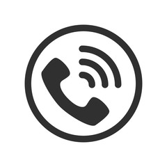 Vector icon phone call