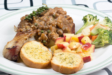Pork chop steak