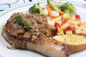 Pork chop steak