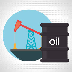 barrel of petroleum isolated icon design, vector illustration  graphic 