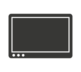 tablet device  isolated icon design