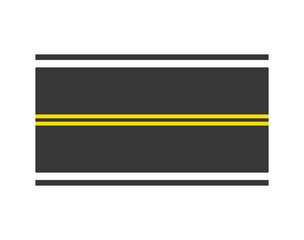 road style isolated icon design