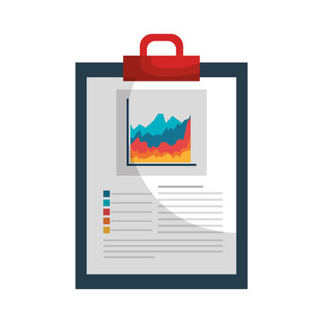 Statistics and graphics information graphic design, vector illustration icon.