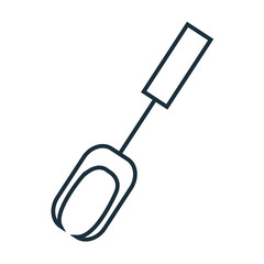 Kitchen dishware and utensil theme design, vector illustration graphic.