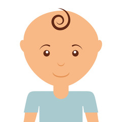 little baby  isolated icon design