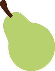 Green pear icon