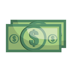 Money and business icon design, vector illustration graphic design.