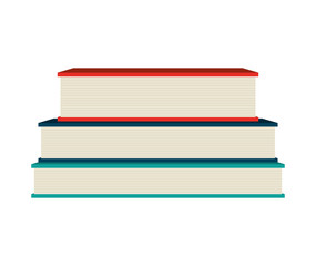 text book isolated icon design