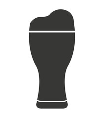 beer glass isolated icon design