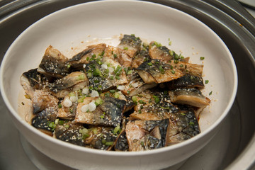 Grill Saba, Japanese seawater fish