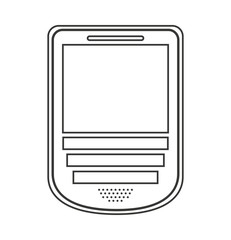 cellphone isolated icon design