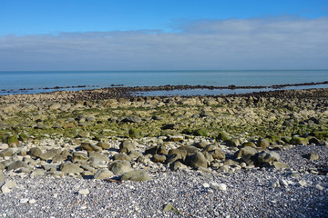 Beachy head coastline in a low tide
