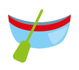 boat toy isolated icon design