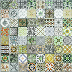 ceramic tiles patterns from Portugal.