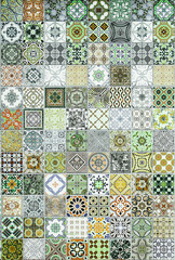 ceramic tiles patterns from Portugal.